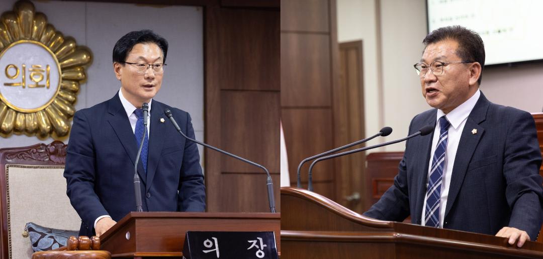 제10대 순천시의회 전반기 의장· 부의장 선출…“새로운 도약 시작” - 의회 | 코리아NEWS