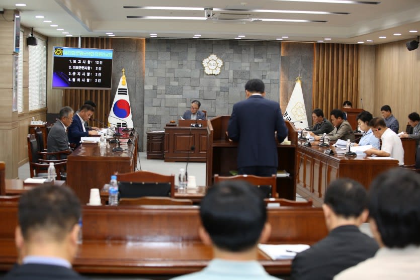 영광군의회, 태풍 대비 농어촌 피해 예방 촉구