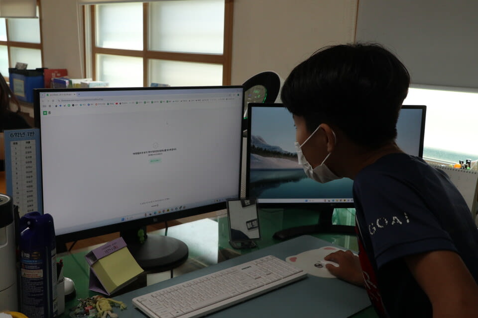 목포한빛초, 전자투표 도입해 민주시민의식 배우는 전교임원선거 실시
