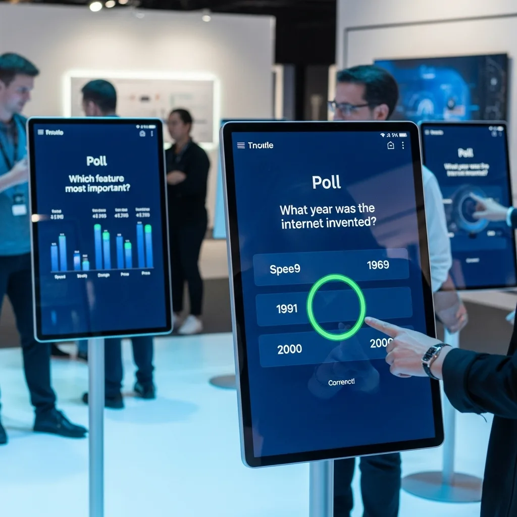Interactive Polls & Quizzes on Digital Displays - Creative Ways to Use Digital Advertising Displays for Maximum Impact