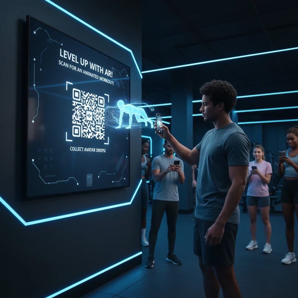 Augmented Reality (AR) activities - Creative Digital Signage for Gyms: Content Ideas for Motivation & Retention