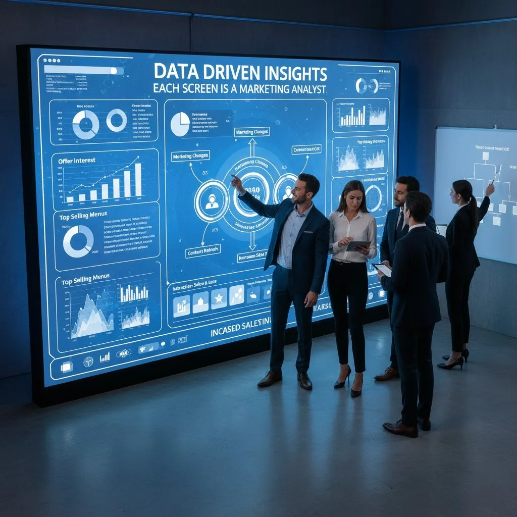 Data Driven Insights - Why Digital Signage CMS Software is the Future of Retail and Hospitality Marketing