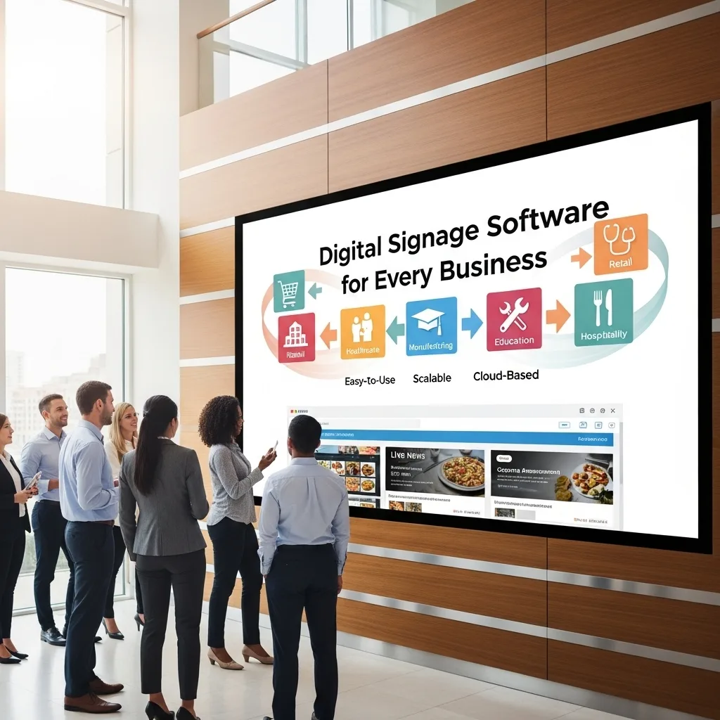 Flexible for Any Industry - The Best Digital Signage Software for Every Business