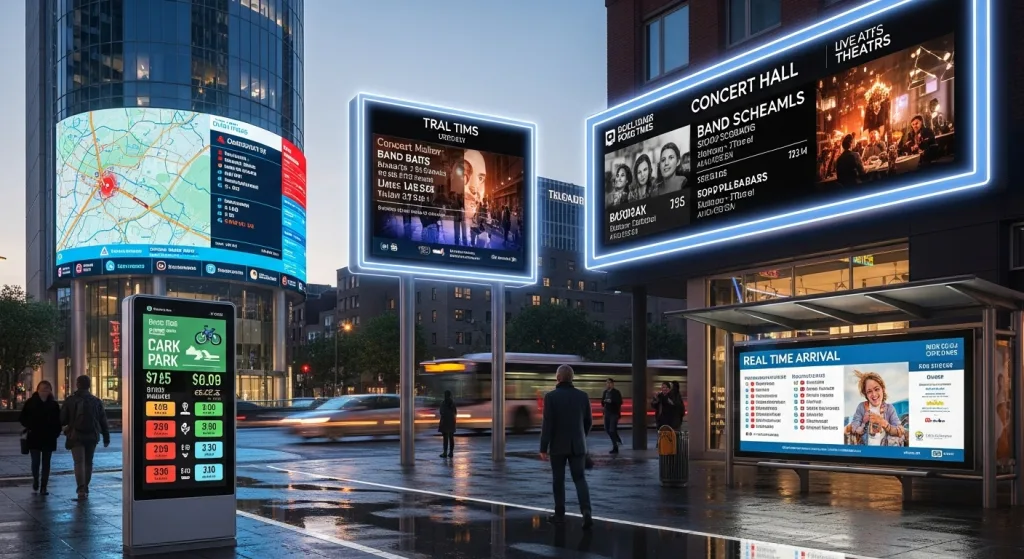 Real-Time Data Integration - Electronic Outdoor Signage Trends in 2026 You’re Not Ready For (But Should Be!)