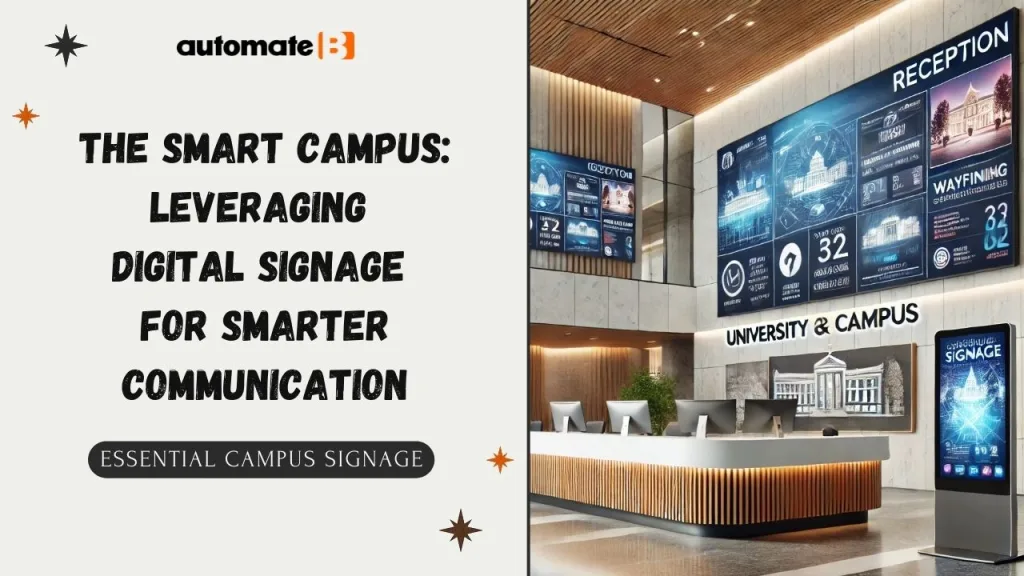 Essential Campus Signage