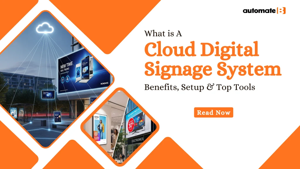 What Is a Cloud Digital Signage System? Benefits, Setup & Top Tools