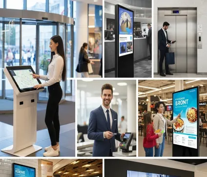 High traffic right place (1) Benefit of indoor advertising digital signage