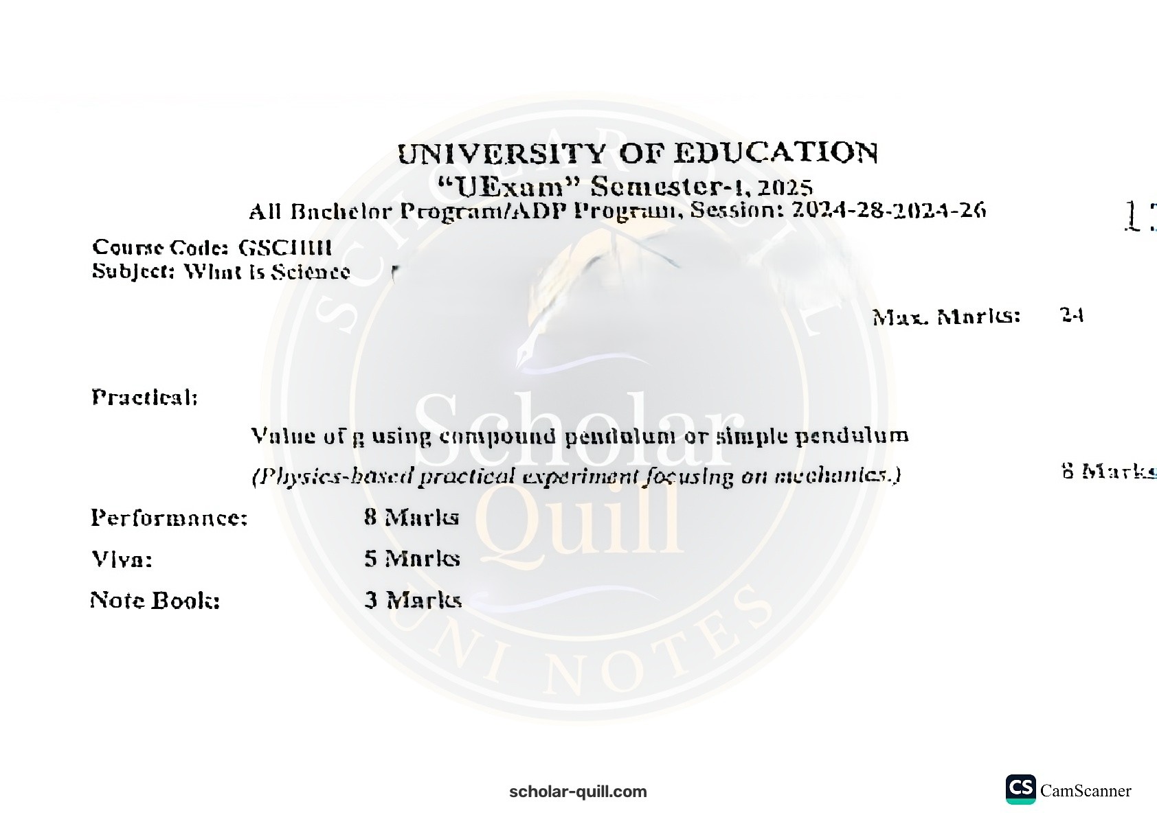 What is Science — 2025 All Programs
