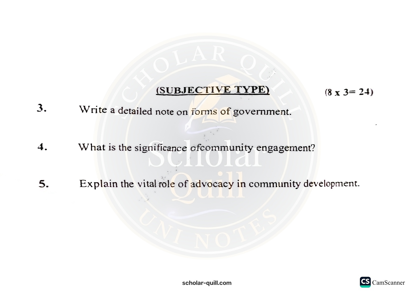 Civics and Community Engagement