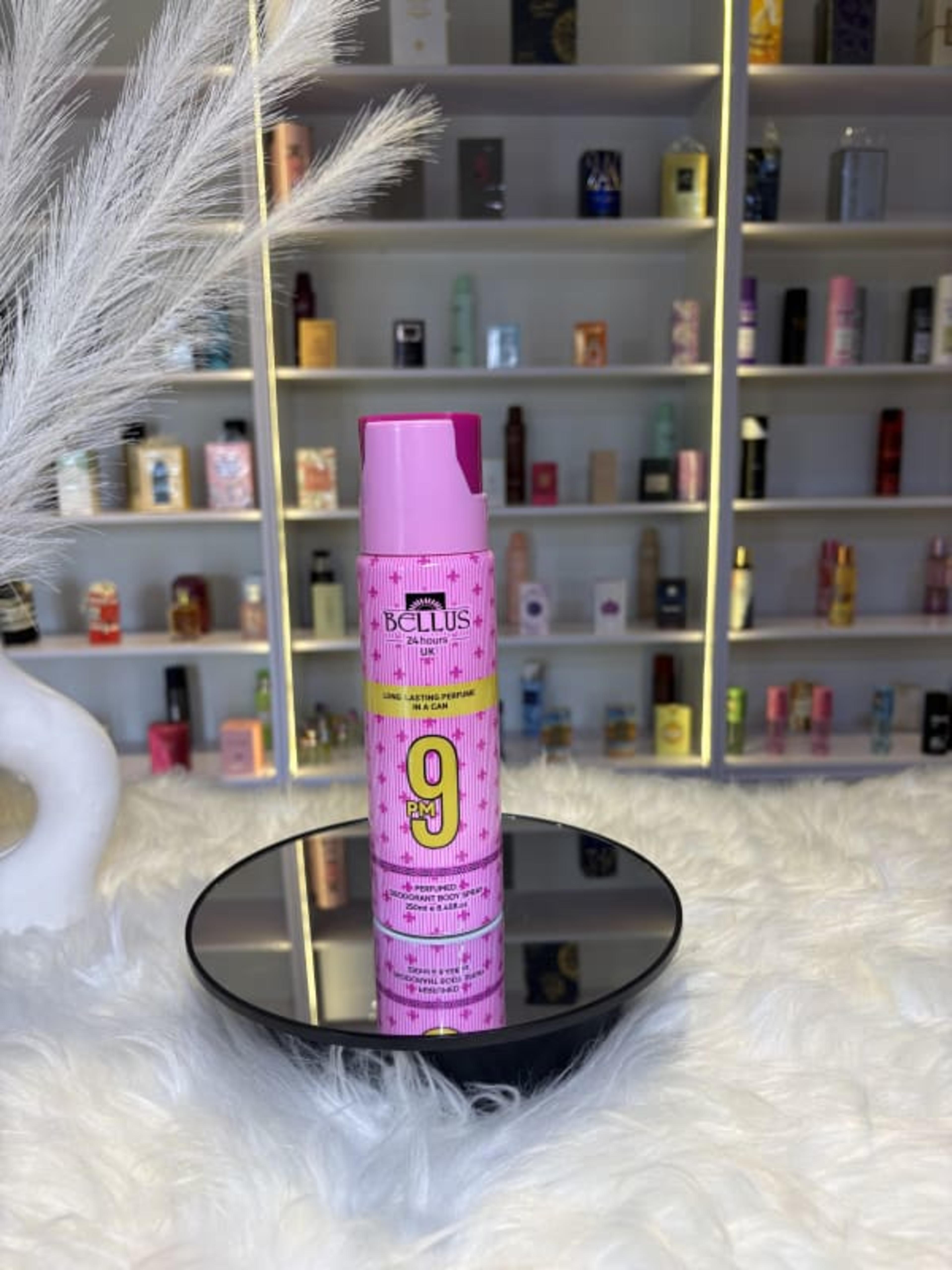 Bellus 9pm body spray