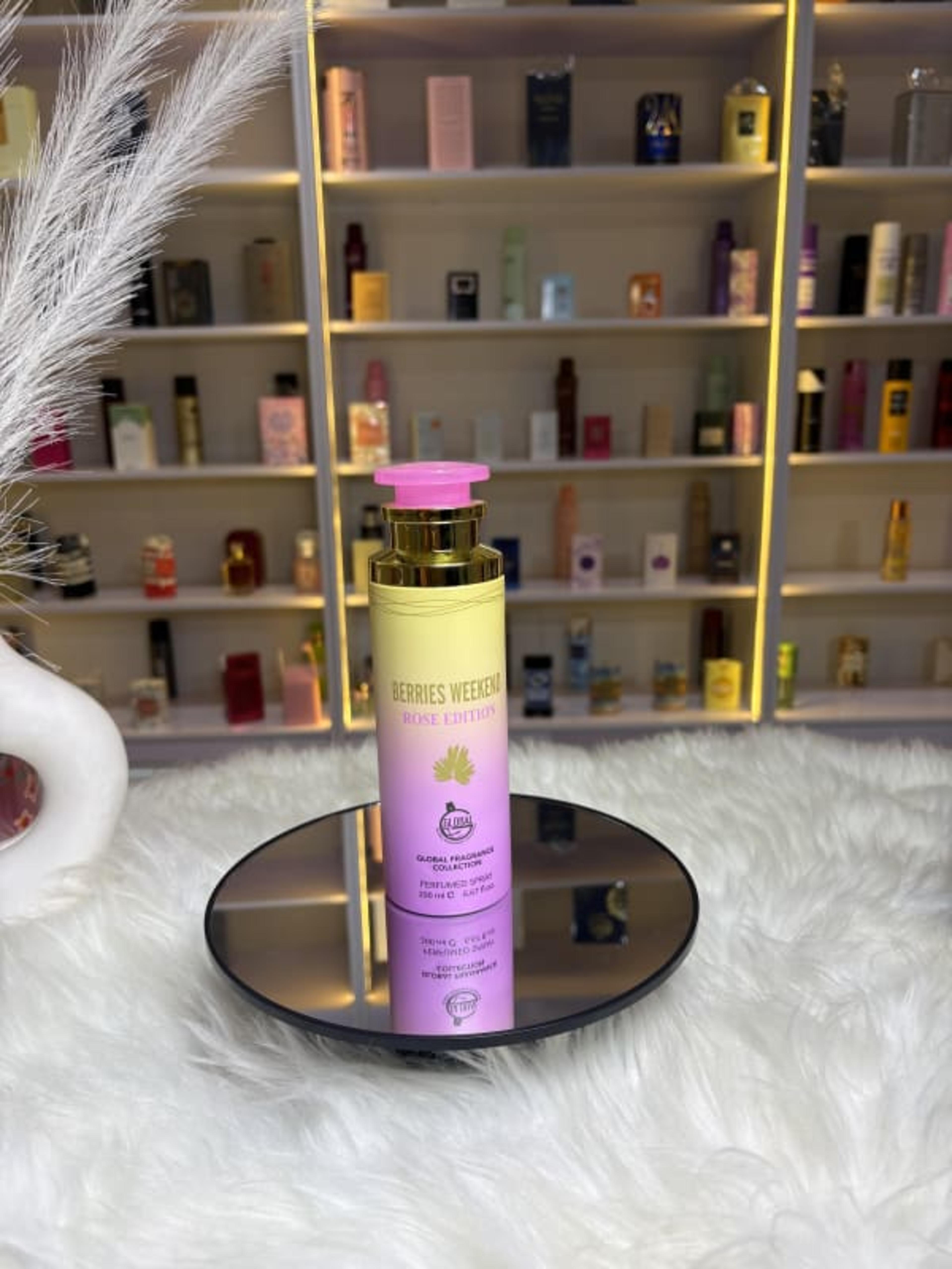 Weekend berries body spray