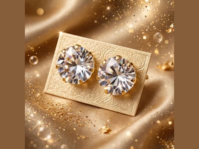 Crystal Stud Earrings