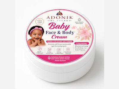 Baby face and body cream