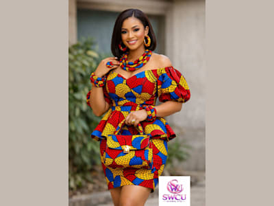 Ankara Dress Set