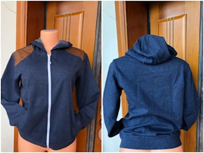 Hooded Zip-Up Jacket
