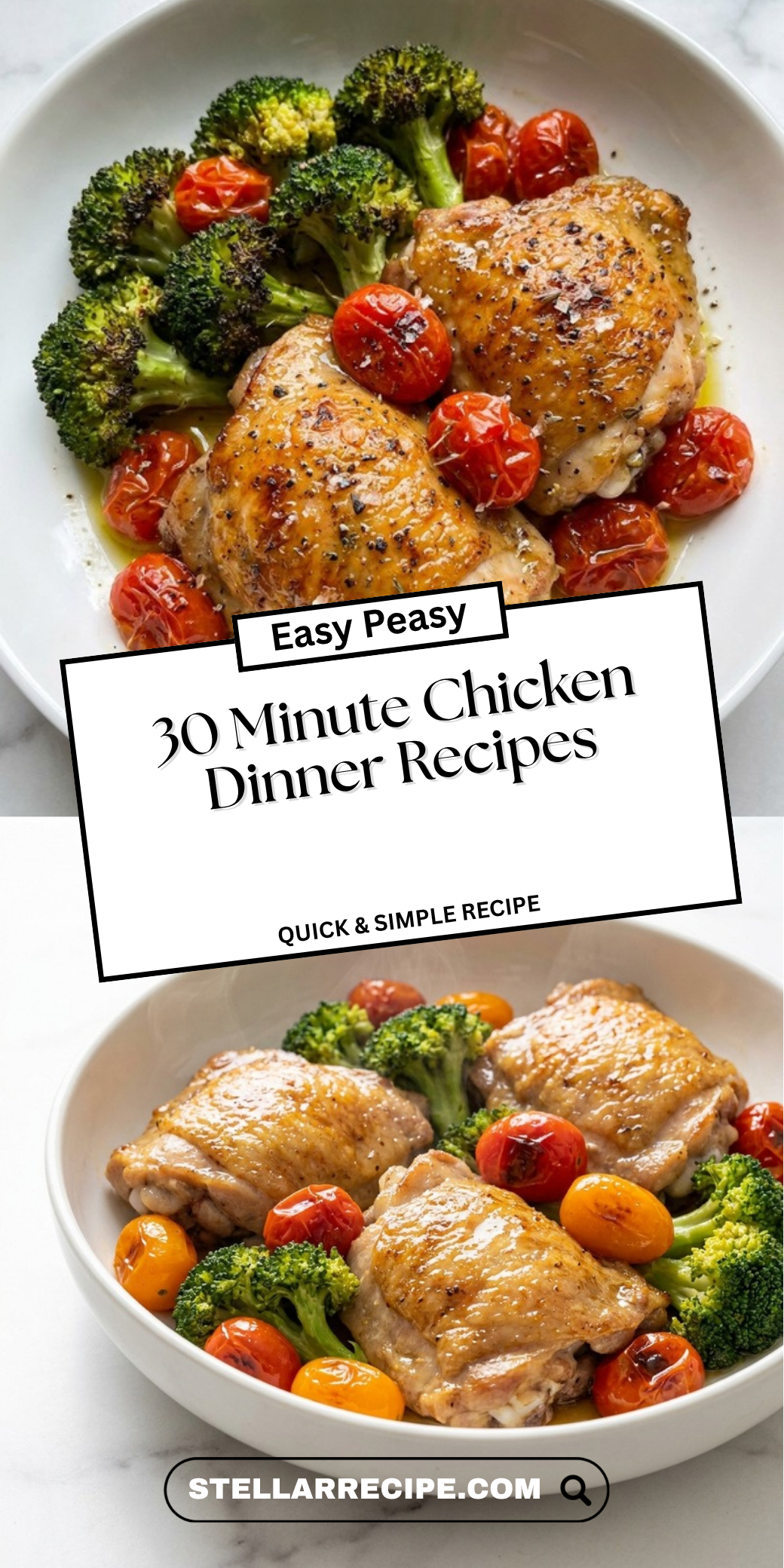 30 Minute Chicken Dinner Recipes