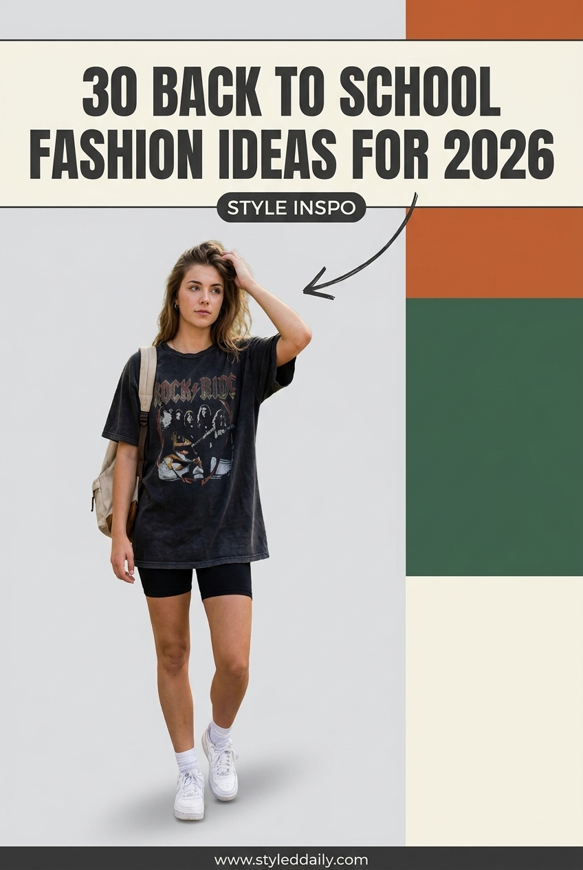 30 Back To School Fashion Ideas For 2026