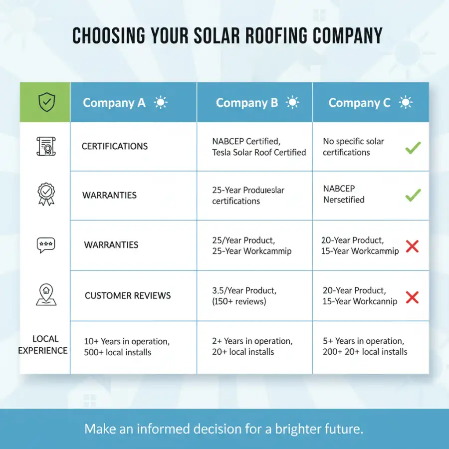 Modern house with solar panels on the roof, illustrating solar roofing companies and their services.