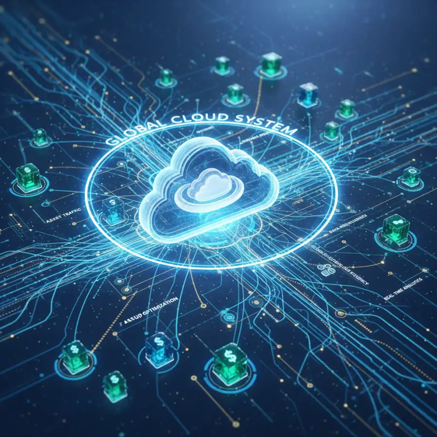 A technician scanning a barcode on equipment with a mobile device for efficient asset tracking.