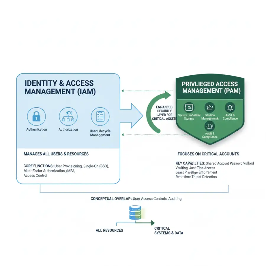 Abstract image representing risks and blind spots in identity management, with tangled wires.