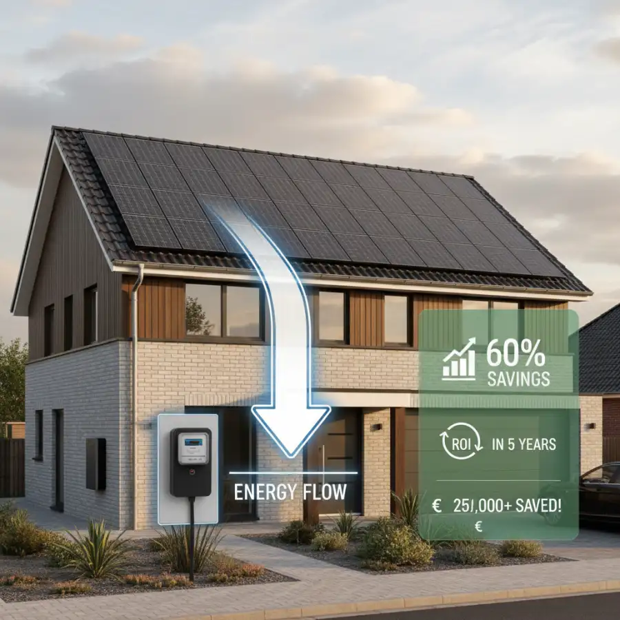 Bar chart illustrating the breakdown of residential solar panel installation costs, including equipment, labor, and soft costs.