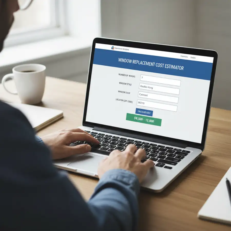 Modern, energy-efficient windows seamlessly integrated into a home's exterior, signifying a successful and valuable upgrade.