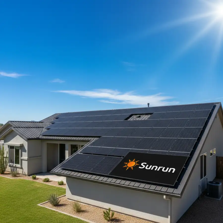 Hands point to clauses in a solar lease agreement, emphasizing careful review of terms.