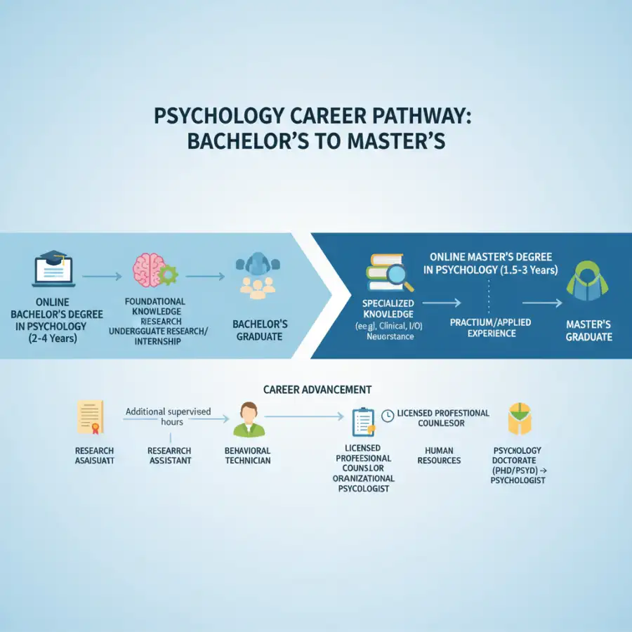 An abstract image showing a brain connected to digital lines, representing complex human psychology and online learning.