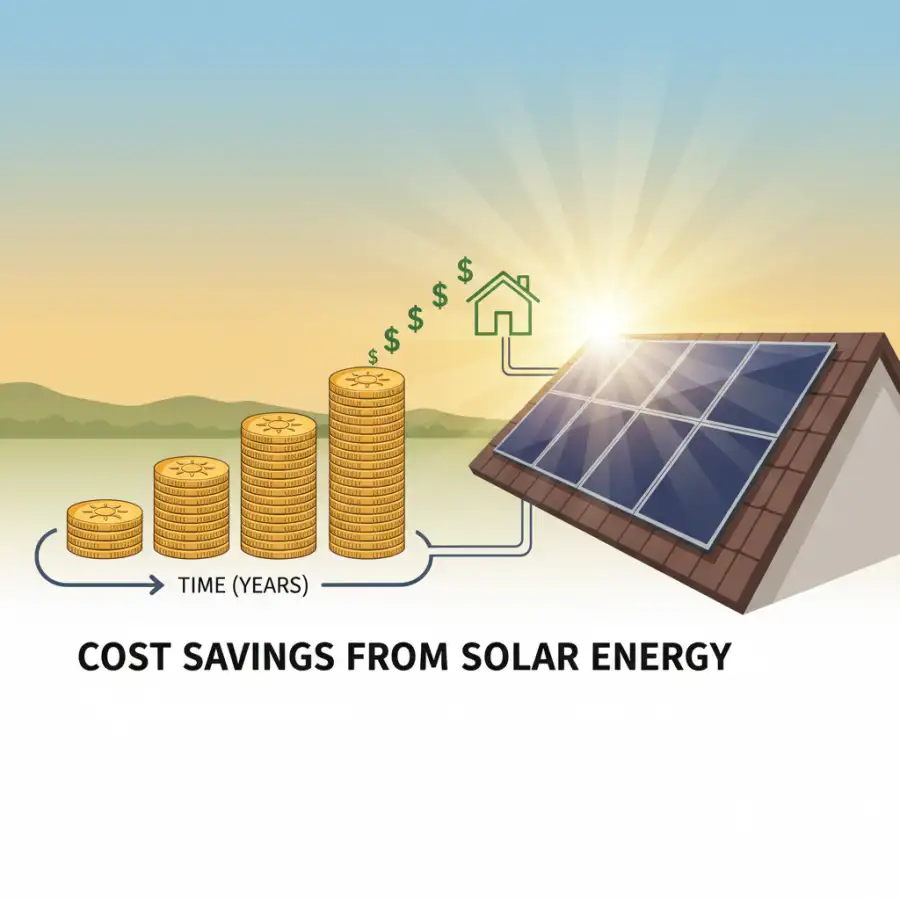 Comparison chart displaying different solar financing options like loans, leases, and cash purchase, highlighting interest rates and terms.