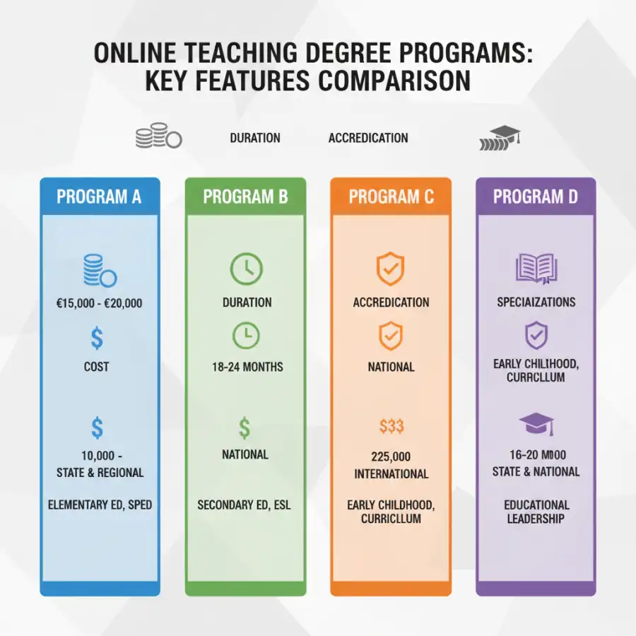 Graduation cap on textbooks with laptop, representing online teaching degree achievement.