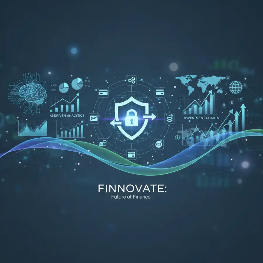 Infographic comparing key features, distinctions of traditional, digital banks, and fintech apps.