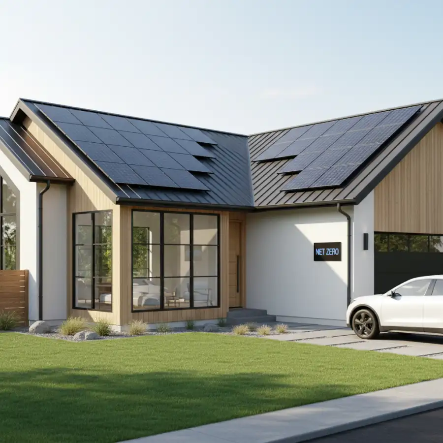 A close-up of a homeowner reviewing their energy monitoring app on a tablet, demonstrating real-time solar panel performance and energy consumption.