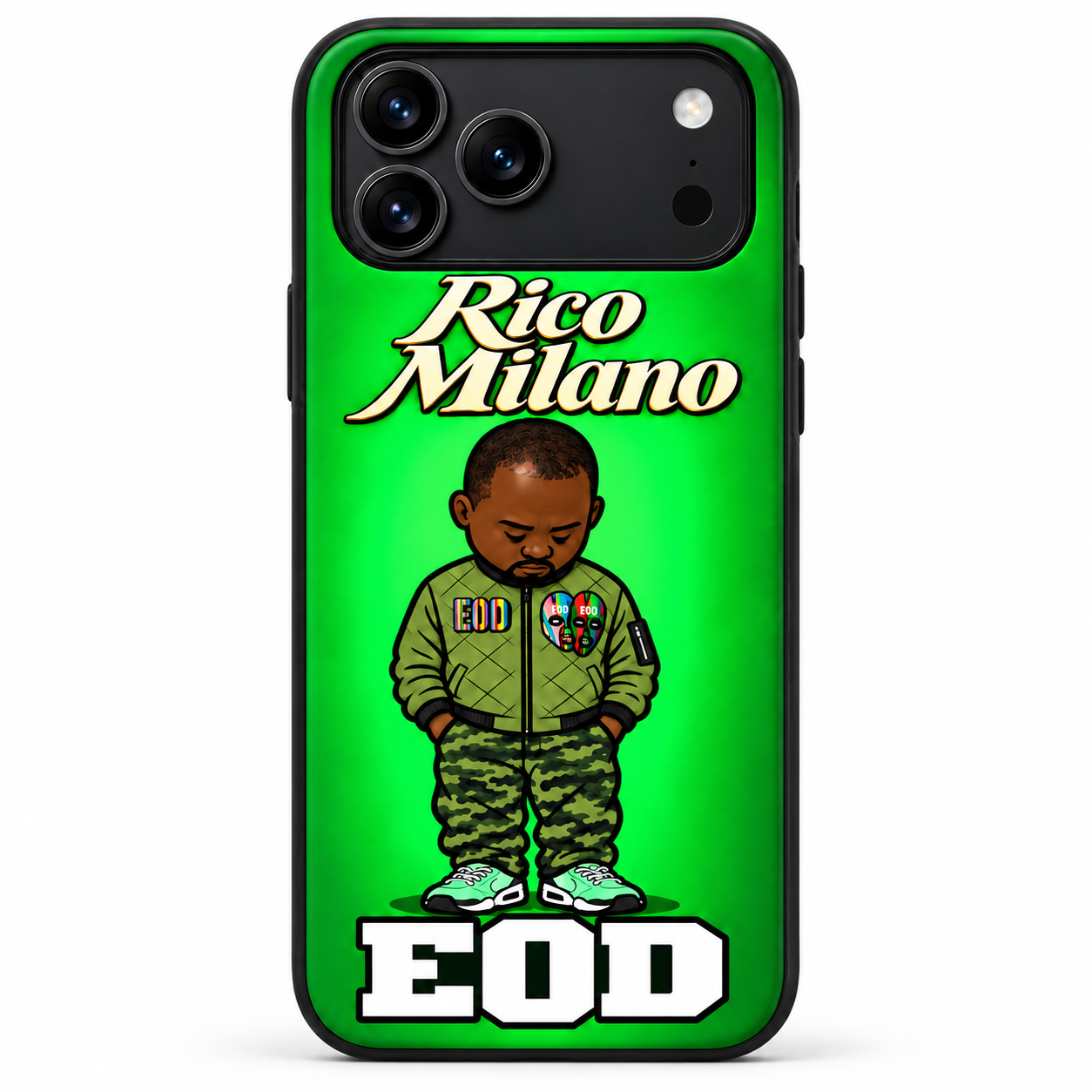 Rico Milano EOD Phone Case — Electric Green | iPhone 18 Pro Max