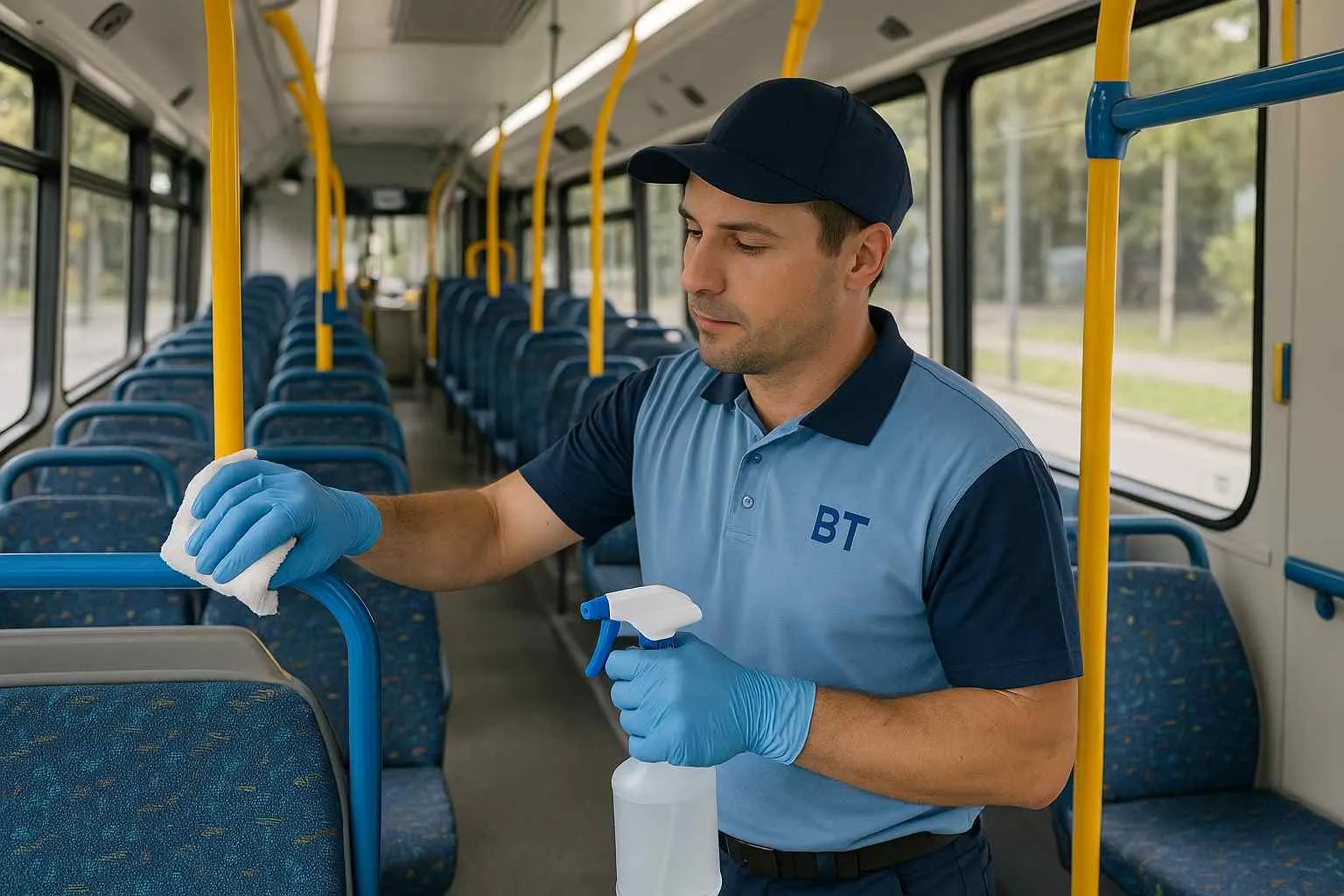 Bus Cleaning