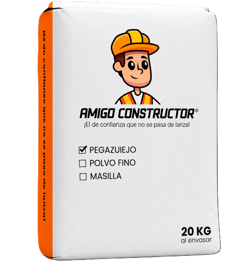 Pegaazulejo Blanco Amigo Constructor