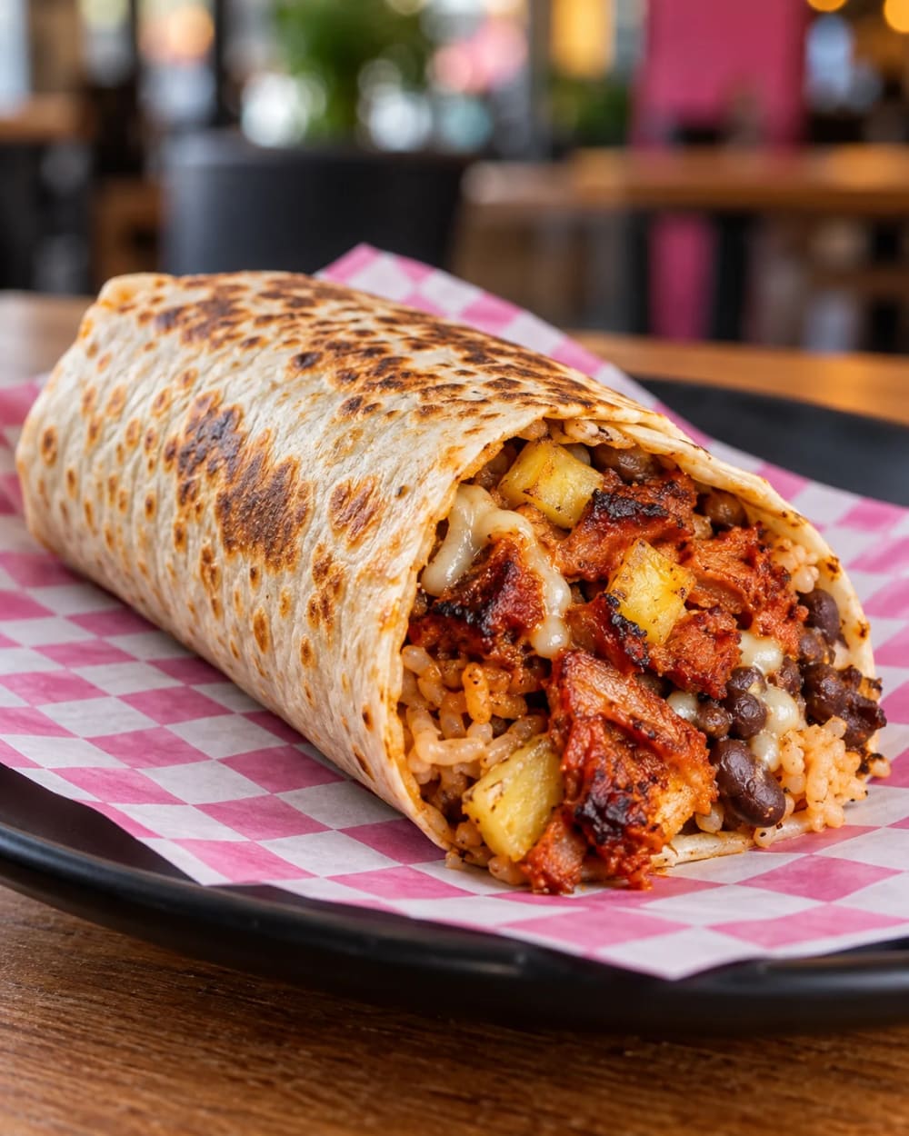 Al Pastor Burrito