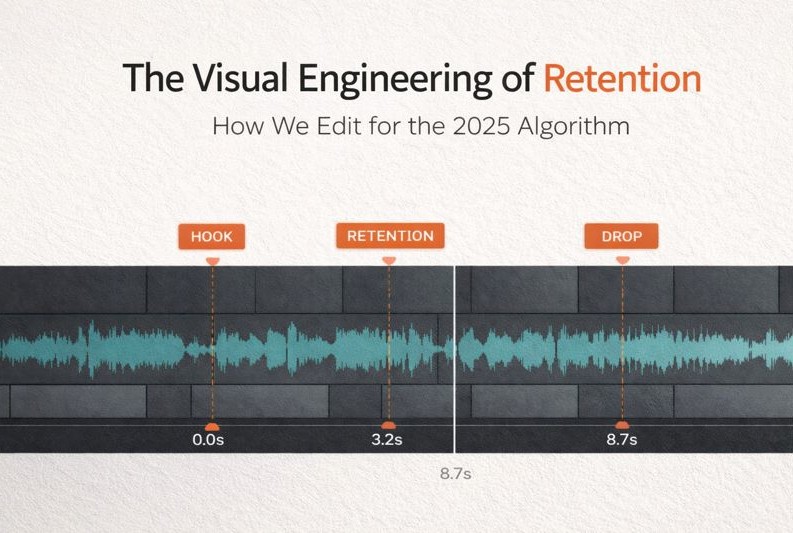 The Visual Engineering of Retention: How We Edit for the 2025 Algorithm