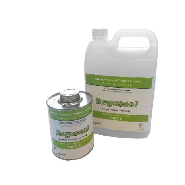 Regupol Reguseal 6L Part A 5L + Part B 1L - 45-48m2 per Kit for 2 coats Reguseal