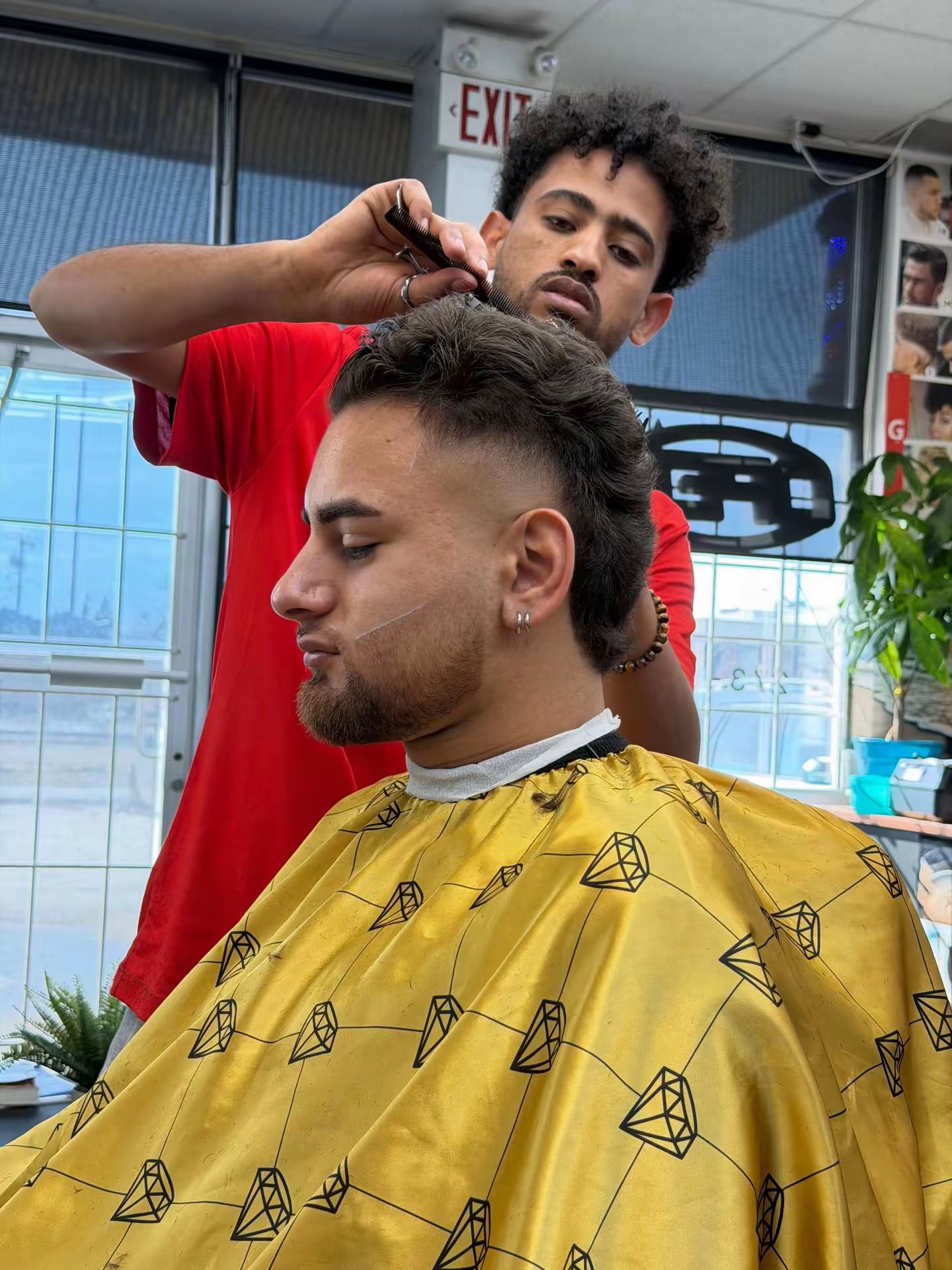 Barber craft in action