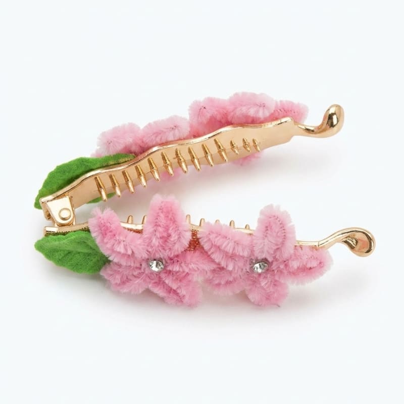Korean Style Floral Hair Clip