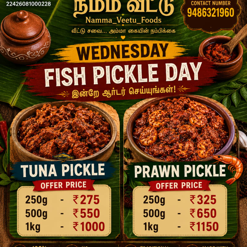 Tuna and Prawn Pickle