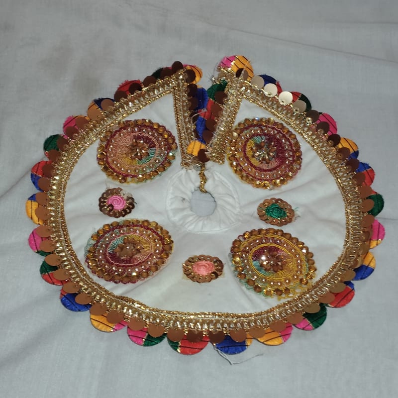 Handmade ladoo gopal heavy dress