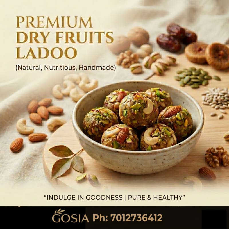 Dry Fruit Ladoo Bites