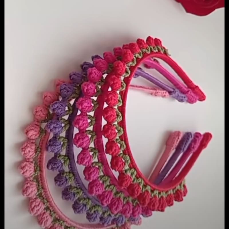 Crochet Flower Headbands
