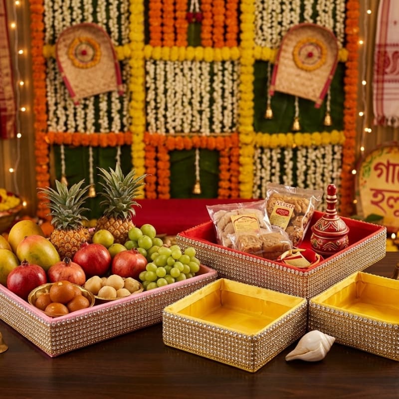 4 set of fruit box