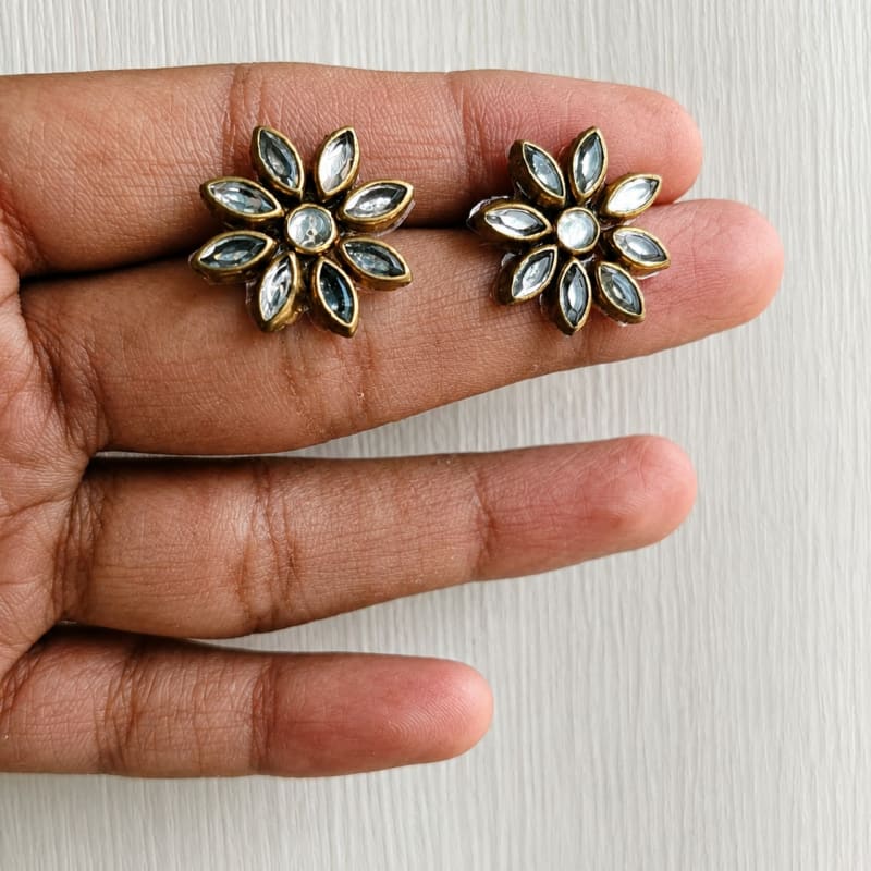 Kundan Stud Earrings