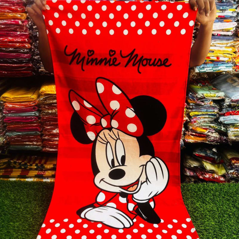 Pure cotton kids bath towel