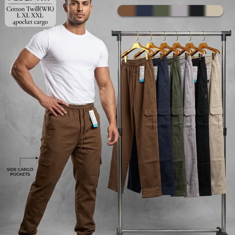 Night pants twill cotton