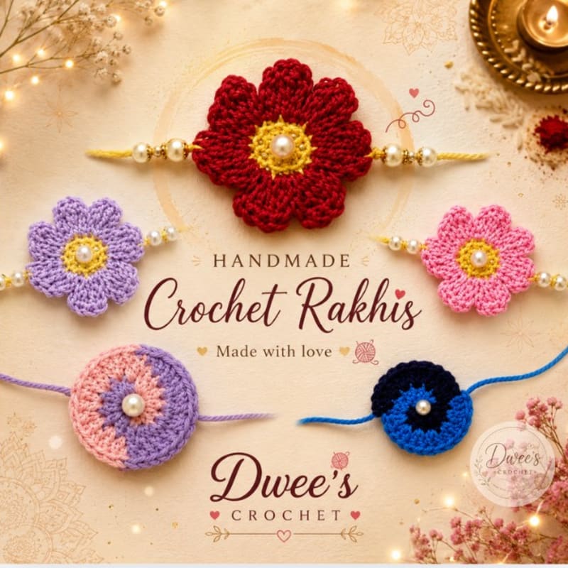 Crochet Rakhi