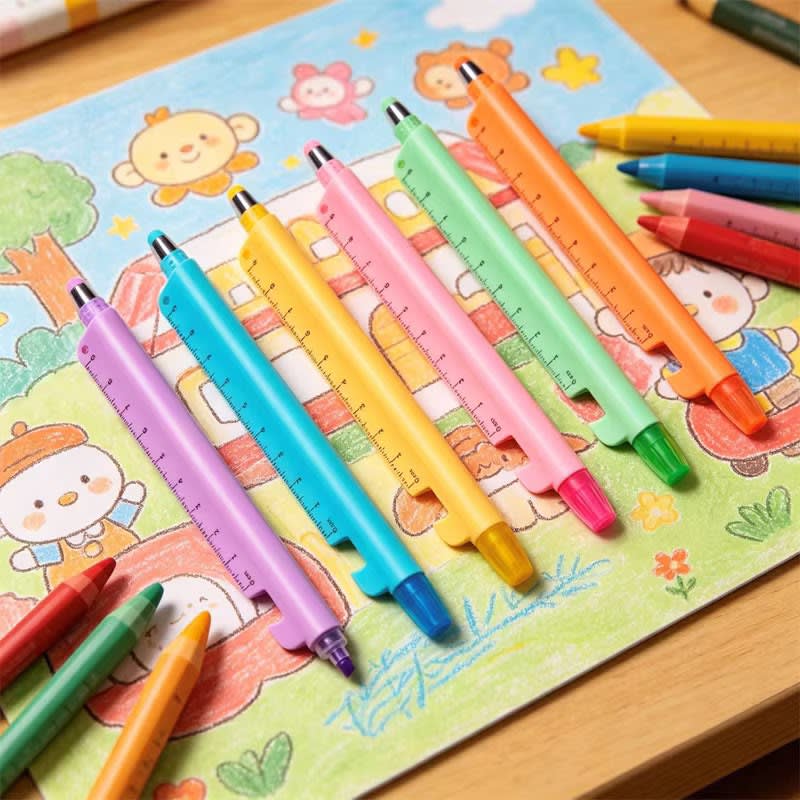 Multifunctional Hightler with Pen & Scale